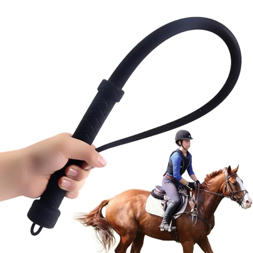 Pavsicgn Reitpeitsche für, s Lunge Peitsche | Silikon -Reitreitwatte,Bequemes Griff, Cosplay -Geräte, Kostümzubehör, Trainingswerkzeug für die Bühnenleistung von Pavsicgn