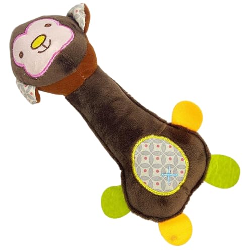 Pavsicgn Tierische quietschende Hundespielzeuge,Quietschende Spielzeuge für Hunde - Welpenspielzeug Stofftiere | Interaktives Hundespielzeug, Cartoon-Affen-Hirsch, weiches Quietsch-Plüschspielzeug für Pavsicgn Tierische quietschende Hundespielzeuge,Quietschende Spielzeuge für Hunde - Welpenspielzeug Stofftiere | Interaktives Hundespielzeug, Cartoon-Affen-Hirsch, weiches Quietsch-Plüschspielzeug für von Pavsicgn