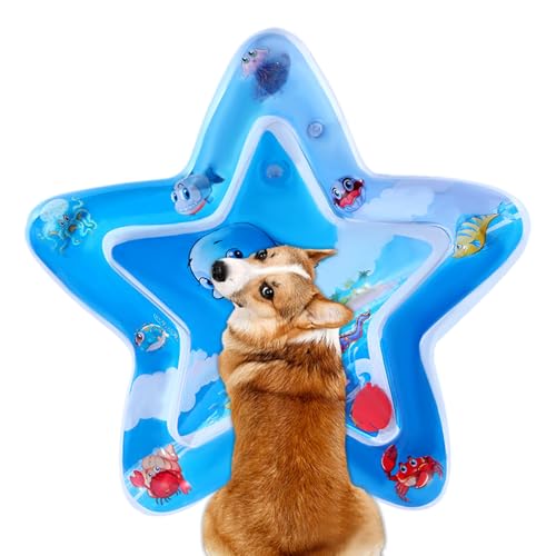 Pavsicgn Wasserspielmatte - Faltbares Hunde Wasserkissen - Stabiles Haustier Zubehör Aufblasbare Krabbeldecke Für Wohnzimmer Schlafzimmer Outdoor Indoor Reise Familie Alle Altersklassen Pavsicgn Wasserspielmatte - Faltbares Hunde Wasserkissen - Stabiles Haustier Zubehör Aufblasbare Krabbeldecke Für Wohnzimmer Schlafzimmer Outdoor Indoor Reise Familie Alle Altersklassen von Pavsicgn