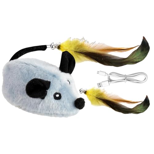 Pavsicgn for Pfotenmond Magic Maus Katze, Interaktives Katzenspielzeug,Mäuse Bewegendes Katzenspielzeug - Intelligentes Katzenmäusespielzeug, Wiederaufladbar Über USB Pavsicgn for Pfotenmond Magic Maus Katze, Interaktives Katzenspielzeug,Mäuse Bewegendes Katzenspielzeug - Intelligentes Katzenmäusespielzeug, Wiederaufladbar Über USB von Pavsicgn