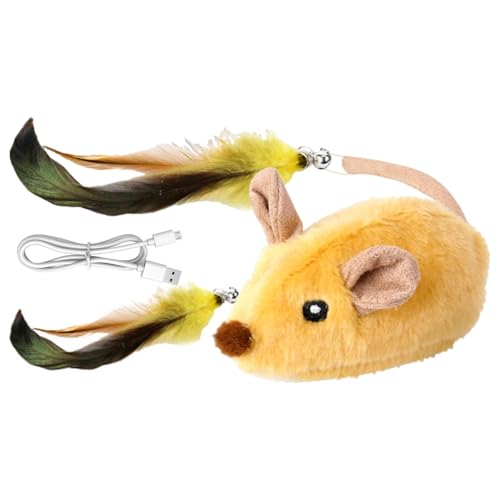 Pavsicgn for Pfotenmond Magic Maus Katze, Interaktives Katzenspielzeug,Mäuse Bewegendes Katzenspielzeug - Intelligentes Katzenmäusespielzeug, Wiederaufladbar Über USB Pavsicgn for Pfotenmond Magic Maus Katze, Interaktives Katzenspielzeug,Mäuse Bewegendes Katzenspielzeug - Intelligentes Katzenmäusespielzeug, Wiederaufladbar Über USB von Pavsicgn