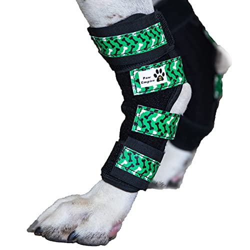 Paw Empire,Großes Paar Beinbandagen für Hunde,Hinterbeinstütze für Hunde,Ultra Unterstützung,Metallfeder für Stabilität,Hinterbein-Bandage bei Verstauchungen,Beinbandage bei Arthritis … von Paw Empire