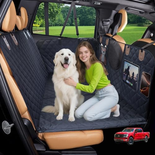 Paw Jamboree LKW-Rücksitzverlängerung für Hunde, harte Unterseite, Autositzbezug für Hunde, harte Unterseite, Hundehängematte für Auto, Hunde-LKW-Sitzbezug für Rücksitz, Crew-Kabine Paw Jamboree LKW-Rücksitzverlängerung für Hunde, harte Unterseite, Autositzbezug für Hunde, harte Unterseite, Hundehängematte für Auto, Hunde-LKW-Sitzbezug für Rücksitz, Crew-Kabine von Paw Jamboree
