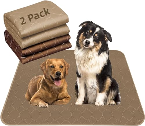 Paw Legend Waschbare, wiederverwendbare Hunde-Urinier-Pads, super saugfähig (2 Stück) – waschbare Hundetrainingspads | hochwertige Reise-Pads für Hunde | saugfähig und geruchshemmend von Paw Legend
