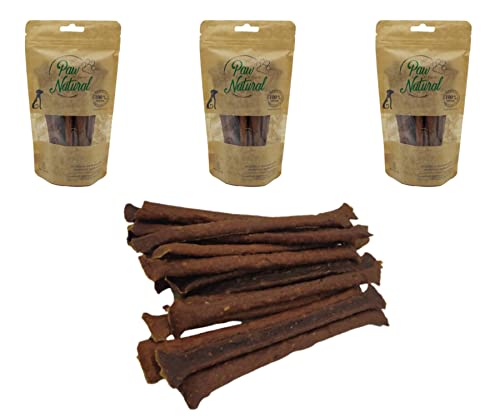 Paw Natural Hunde Leckerlis (3x150g) Ente-Sticks | 100% Gluten- & getreidefrei | aus frischem Fleisch gesunder Tiere (450g) von Paw Natural