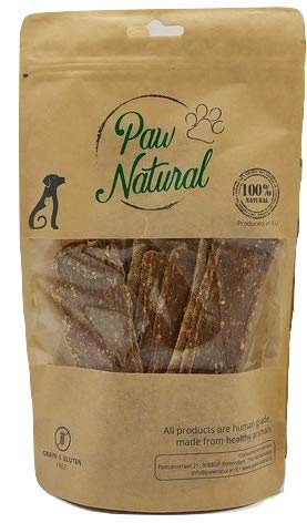 Paw Natural Hunde Leckerlis | 150g Ente-Streifen | 100% Gluten- & getreidefrei | aus frischem Fleisch gesunder Tiere von Paw Natural