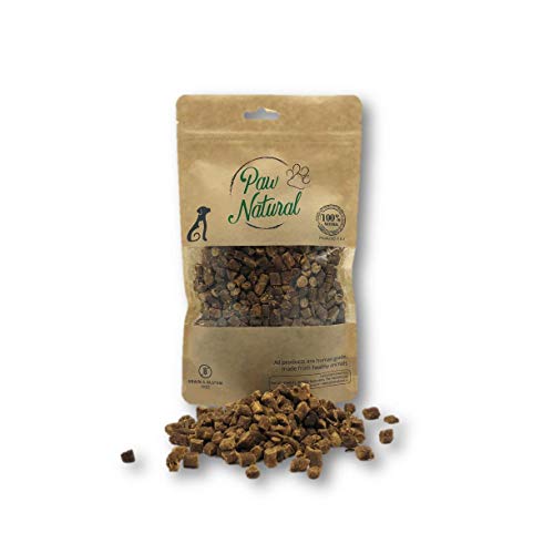 Paw Natural Hunde Leckerlis Training | 250g Kaninchen-Leckereien | 100% Gluten- & getreidefrei | aus frischem Fleisch gesunder Tiere von Paw Natural