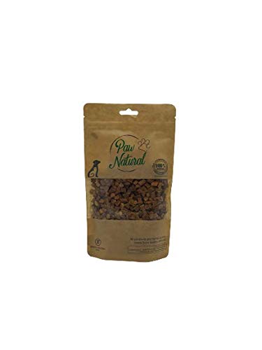 Paw Natural Hunde Leckerlis Training | 250g Seebarsch-Leckereien | 100% Gluten- & getreidefrei | aus frischem Fleisch gesunder Tiere von Paw Natural