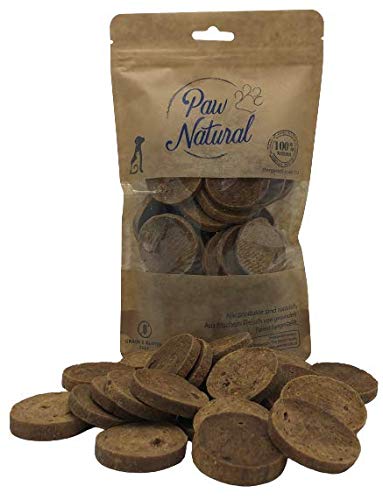 Paw Natural Hunde Leckerlis | 300g Lamm-Burger | 100% Gluten- & getreidefrei | aus frischem Fleisch gesunder Tiere von Paw Natural