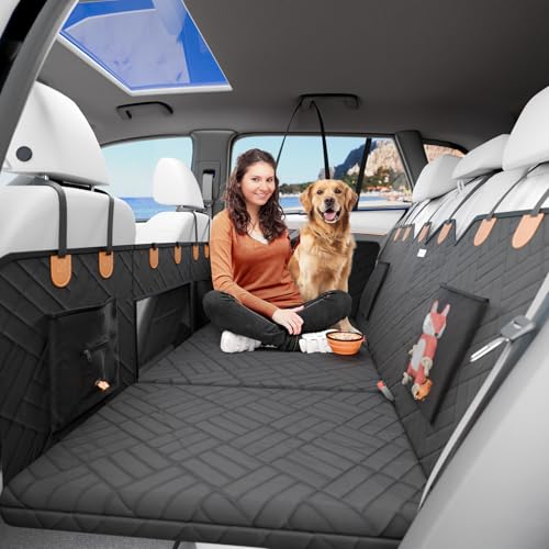 Hundebett auf dem Rücksitz von Paw Rider