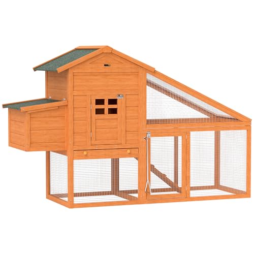 PawHut Hühnerstall Cottage Hühnerstall auf Ständer Abm. 179L x 67l x 115H cm Multi-Ausstattung Massivholz Kiefer vorgeölt PawHut Hühnerstall Cottage Hühnerstall auf Ständer Abm. 179L x 67l x 115H cm Multi-Ausstattung Massivholz Kiefer vorgeölt von PawHut
