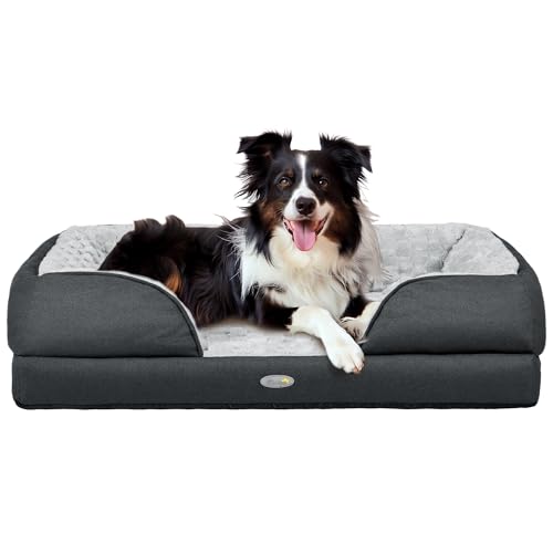 PawHut Hundebett Beruhigendes Haustierbett Hundematratze für mittelgroße Hunde - Anthrazit PawHut Hundebett Beruhigendes Haustierbett Hundematratze für mittelgroße Hunde - Anthrazit von PawHut