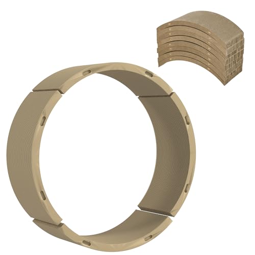 PawHut Katzen Kratzbrett, 8 Set Kratzpappe Recycelbar, Wellpappe Kratzmatten für Katzenlaufrad, Katzen bis 5 kg, 55 x 25,5 x 3 cm, Braun PawHut Katzen Kratzbrett, 8 Set Kratzpappe Recycelbar, Wellpappe Kratzmatten für Katzenlaufrad, Katzen bis 5 kg, 55 x 25,5 x 3 cm, Braun von PawHut