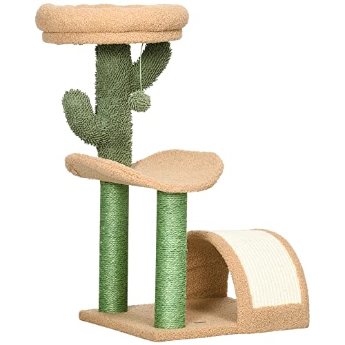 PawHut Kratzbaum klein Katzenkratzbaum Kratzstamm für Katzen unter 4 kg mit Katzenkratzbrett, Kratzbaum, Katzenreizball 40 x 35 x 72 cm Braun PawHut Kratzbaum klein Katzenkratzbaum Kratzstamm für Katzen unter 4 kg mit Katzenkratzbrett, Kratzbaum, Katzenreizball 40 x 35 x 72 cm Braun von PawHut