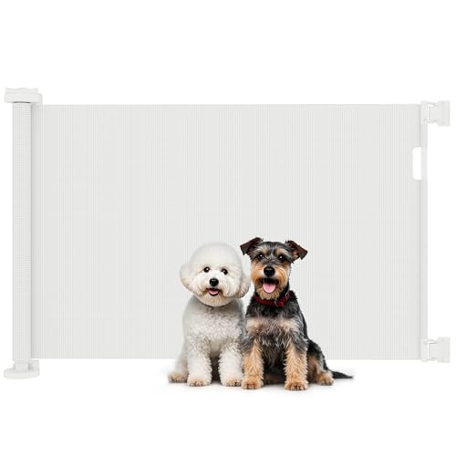 PawHut Treppenschutzgitter Ausziehbar 0-136cm 87 cm Hoch Türschutzgitter Treppenschutzrollo Absperrgitter Treppengitter für Haustiere Türgitter Schutzgitter Geeignet für Treppen Türen Innen & Außen PawHut Treppenschutzgitter Ausziehbar 0-136cm 87 cm Hoch Türschutzgitter Treppenschutzrollo Absperrgitter Treppengitter für Haustiere Türgitter Schutzgitter Geeignet für Treppen Türen Innen & Außen von PawHut