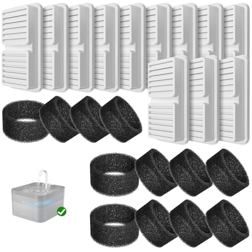 PawPoll Filter für Katzenbrunnen, 12 Stück Filter + 12 Stück Schaumstofffilter für Trinkbrunnen für Katze PawPoll Filter für Katzenbrunnen, 12 Stück Filter + 12 Stück Schaumstofffilter für Trinkbrunnen für Katze von PawPoll