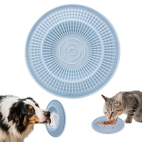 PawSailor Leckmatte für Hunde und Katzen, Silikon, langsamer Futternapf, Joghurt-Erdnussbutter, Futter-Leckerlis, Angstlinderung, spülmaschinenfest, Blau PawSailor Leckmatte für Hunde und Katzen, Silikon, langsamer Futternapf, Joghurt-Erdnussbutter, Futter-Leckerlis, Angstlinderung, spülmaschinenfest, Blau von PawSailor