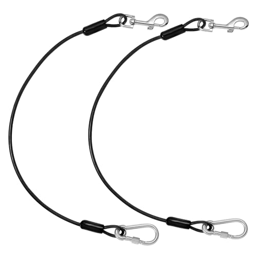 Pawaboo Hundegurt fürs Auto, Hunde Sicherheitsgurt mit Karabiner und 360 ° Drehbarem Haken Hunde Anschnallgurt Langlebig Hundeanschnaller, Hunde Sicherheitsgeschirr, 26 Zoll, 2 Pack, Schwarz & Schwarz Pawaboo Hundegurt fürs Auto, Hunde Sicherheitsgurt mit Karabiner und 360 ° Drehbarem Haken Hunde Anschnallgurt Langlebig Hundeanschnaller, Hunde Sicherheitsgeschirr, 26 Zoll, 2 Pack, Schwarz & Schwarz von Pawaboo