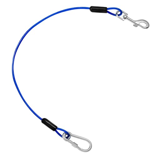 Pawaboo Hundegurt fürs Auto, Hunde Sicherheitsgurt mit Karabiner und 360 ° Drehbarem Haken Hunde Anschnallgurt Langlebig Hundeanschnaller, Hunde Sicherheitsgeschirr für Auto, 26 Zoll, Blau Pawaboo Hundegurt fürs Auto, Hunde Sicherheitsgurt mit Karabiner und 360 ° Drehbarem Haken Hunde Anschnallgurt Langlebig Hundeanschnaller, Hunde Sicherheitsgeschirr für Auto, 26 Zoll, Blau von Pawaboo