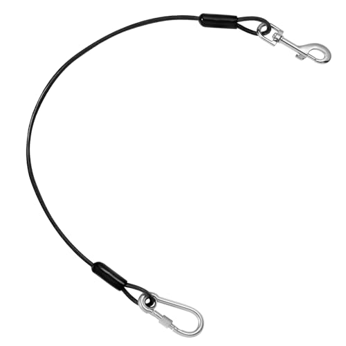 Pawaboo Hundegurt fürs Auto, Hunde Sicherheitsgurt mit Karabiner und 360 ° Drehbarem Haken Hunde Anschnallgurt Langlebig Hundeanschnaller, Hunde Sicherheitsgeschirr für Auto, 26 Zoll, Schwarz Pawaboo Hundegurt fürs Auto, Hunde Sicherheitsgurt mit Karabiner und 360 ° Drehbarem Haken Hunde Anschnallgurt Langlebig Hundeanschnaller, Hunde Sicherheitsgeschirr für Auto, 26 Zoll, Schwarz von Pawaboo