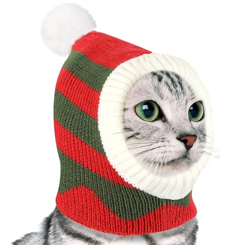 Pawaboo Hundehaube Wintermütze, Haustier Weihnachtsmütze, Hund Weihnachts Wintermütze,Weihnachtsdeko-Mütze Hüte für Haustiere, Ohrenschützer Warme Kappe für Kleine Hunde, XS, Rot+Grün Pawaboo Hundehaube Wintermütze, Haustier Weihnachtsmütze, Hund Weihnachts Wintermütze,Weihnachtsdeko-Mütze Hüte für Haustiere, Ohrenschützer Warme Kappe für Kleine Hunde, XS, Rot+Grün von Pawaboo