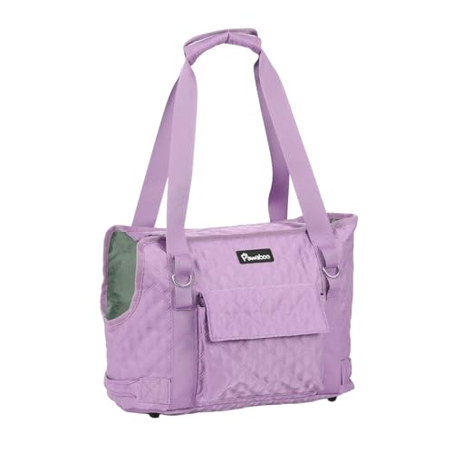Pawaboo Hundetasche Tragetasche für Kleine Hunde mit Tasche, Hunde und Welpen Tragetasche Träger, Hundetransporter Weich Seiten für Welpe Katze Kaninchen, Welpentragetasche unter 11 LBS, Violett Pawaboo Hundetasche Tragetasche für Kleine Hunde mit Tasche, Hunde und Welpen Tragetasche Träger, Hundetransporter Weich Seiten für Welpe Katze Kaninchen, Welpentragetasche unter 11 LBS, Violett von Pawaboo