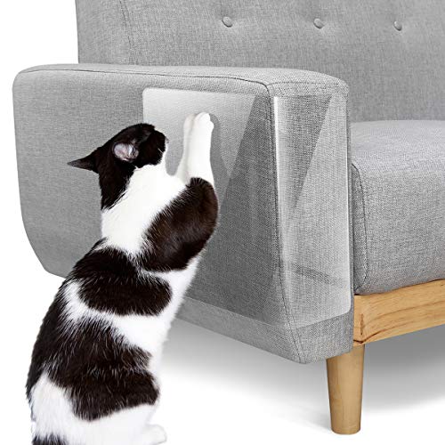 Pawaboo Katze Kratzschutz, 12 Pack Doppelseitig Kratzpads für Katzen mit Selbstklebend Katze Kratzschutzfolie mit 80 Polster Nägel Katze Krallen Guards Pads für Sofa Möbel Tür Kratzschutz, Weiß Pawaboo Katze Kratzschutz, 12 Pack Doppelseitig Kratzpads für Katzen mit Selbstklebend Katze Kratzschutzfolie mit 80 Polster Nägel Katze Krallen Guards Pads für Sofa Möbel Tür Kratzschutz, Weiß von Pawaboo