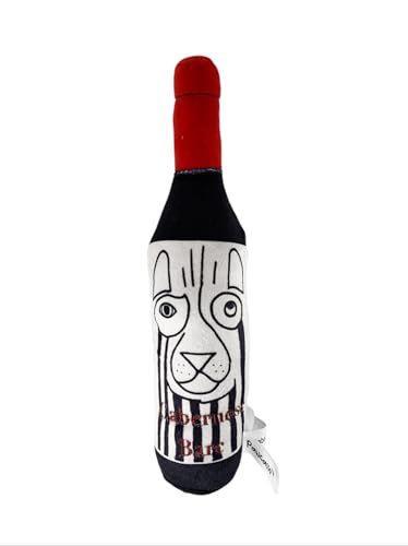 Pawcasso Cabernose Barc Die skurrilen Waggin Cellar Collection verfügt über Plüsch, Designer-Hundespielzeug, inspiriert von der Eleganz feiner Weine und skurrilen Kunstfertigkeit. Pawcasso Cabernose Barc Die skurrilen Waggin Cellar Collection verfügt über Plüsch, Designer-Hundespielzeug, inspiriert von der Eleganz feiner Weine und skurrilen Kunstfertigkeit. von Pawcasso