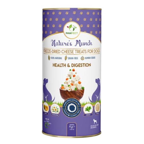 Pawfect Functional Freeze Dried Treats Health And Digestion - Pack of 3 (75gX3=225g) von Pawfect Treats