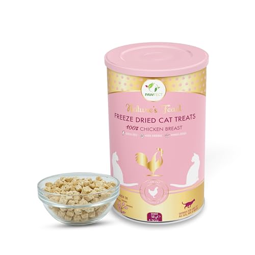 Pawfect Nature's Feast FD Leckerli für Katzen, Hühnerbrust Pawfect Nature's Feast FD Leckerli für Katzen, Hühnerbrust von Pawfect Treats