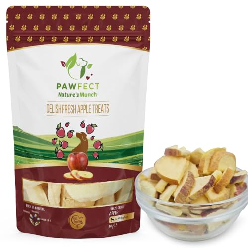 Pawfect Nature's Munch Freeze Dried Delish Fresh Apple Treats Pawfect Nature's Munch Freeze Dried Delish Fresh Apple Treats von Pawfect Treats
