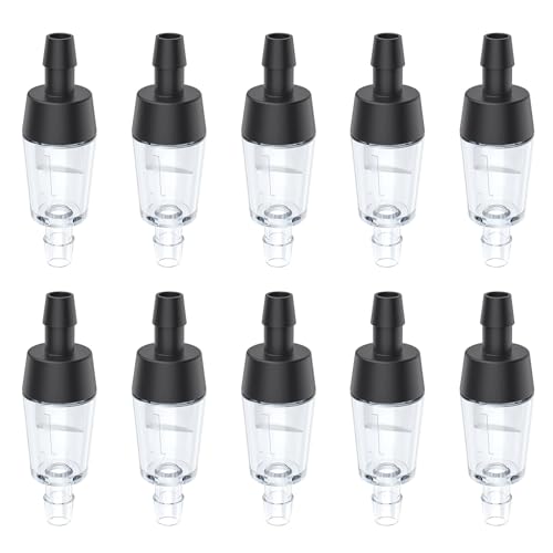 Pawfly 10 Stück Aquarien-Rückschlagventile Schwarz Einweg-Rückschlagventil für Luftpumpen Zubehör für Aquarien Pawfly 10 Stück Aquarien-Rückschlagventile Schwarz Einweg-Rückschlagventil für Luftpumpen Zubehör für Aquarien von Pawfly