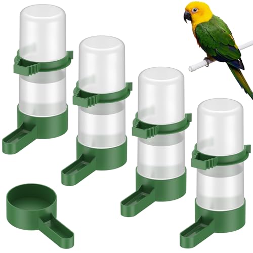 Pawfly 4 Stück Vogel-Wasserspender, automatische Vogeltränke, Kunststoff-Vogelkäfig-Wasserspender, grüne Wachtel-Tränke für Sittich, Wellensittich, Unzertrennliche usw. (Nicht für Futter geeignet) Pawfly 4 Stück Vogel-Wasserspender, automatische Vogeltränke, Kunststoff-Vogelkäfig-Wasserspender, grüne Wachtel-Tränke für Sittich, Wellensittich, Unzertrennliche usw. (Nicht für Futter geeignet) von Pawfly