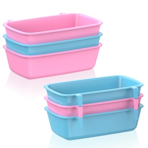 Pawfly 6 Stück Käfig Tassen hängenden Kunststoff Vogelkäfig Futterautomaten mit Haken 296 ml Kaninchenfutterautomaten für Käfige Kaninchenfutter Schalen Fütterung Schalen Coop Tassen für Haustiere Pawfly 6 Stück Käfig Tassen hängenden Kunststoff Vogelkäfig Futterautomaten mit Haken 296 ml Kaninchenfutterautomaten für Käfige Kaninchenfutter Schalen Fütterung Schalen Coop Tassen für Haustiere von Pawfly