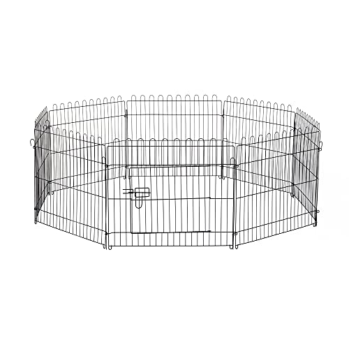 PawHut® Welpenauslauf Welpenzaun Laufstall Freilaufgehege Welpengitter Maße: 71x61cm von PawHut