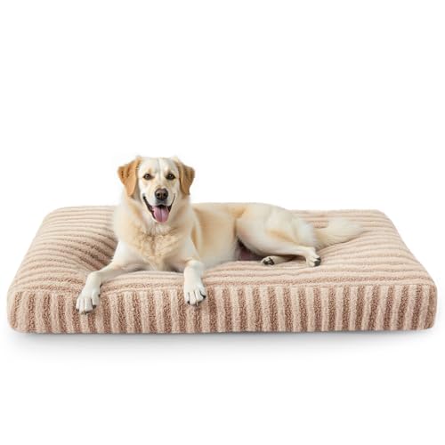 Pawk Hundebett Grosse Hunde, XXL Hundekissen Waschbar Abnehmbar, Hundekorb Flauschig Atmungsaktiv, Hundematte rutschfest, 119x74x10cm Pawk Hundebett Grosse Hunde, XXL Hundekissen Waschbar Abnehmbar, Hundekorb Flauschig Atmungsaktiv, Hundematte rutschfest, 119x74x10cm von Pawk