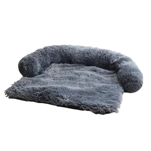 Pawlickio Hundebett, Weiche PlüSch-Hundematte für Sofa, Couch, HaustiermöBelschutz mit Waschbarem Bezug, Deckenkissen, Zwinger D von Pawlickio