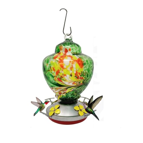 Pawlickio Vogelhäuschen für Den Garten zum Aufhängen Von Vogelgeschenken für Frauen, Vogelhäuschen Aus Mundgeblasenem Glas D Pawlickio Vogelhäuschen für Den Garten zum Aufhängen Von Vogelgeschenken für Frauen, Vogelhäuschen Aus Mundgeblasenem Glas D von Pawlickio