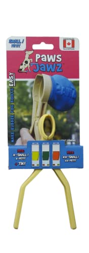 PAWS JAWZ S, Quick Paws: Kleine Hundeschuhe, Montagehilfe – Einhand-Leichtigkeit, kleine Funktionen, am besten mit Pfoten, Gummi-Hundestiefeln, klein, Größe XXS oder XS PAWS JAWZ S, Quick Paws: Kleine Hundeschuhe, Montagehilfe – Einhand-Leichtigkeit, kleine Funktionen, am besten mit Pfoten, Gummi-Hundestiefeln, klein, Größe XXS oder XS von Paws Jawz