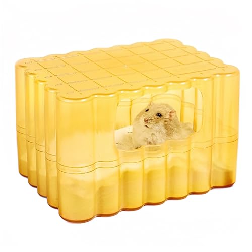Hamster-Badezimmer (gelb) von Pawsayes