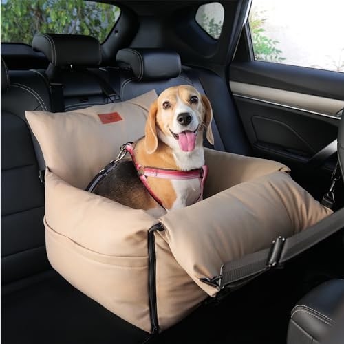 PawSeat Premium-Hundeautositz für kleine bis mittelgroße Hunde, tragbarer Hunde-Sitzerhöhung mit Clip-Leine und verstellbaren Gurten, bis zu 15,9 kg PawSeat Premium-Hundeautositz für kleine bis mittelgroße Hunde, tragbarer Hunde-Sitzerhöhung mit Clip-Leine und verstellbaren Gurten, bis zu 15,9 kg von Pawseat