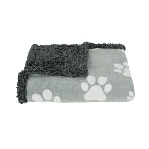 Pawsee Wasserdicht Hundedecke Katzendecken Waschbar, wasserdichte Decke für Unterwegs Hundesofa Schutzdecke Sofa Überwurf, Flauschig Hundedecke für Kleine Mittelgroße Hunde, Katzen, S 125 x 75cm von Pawsee