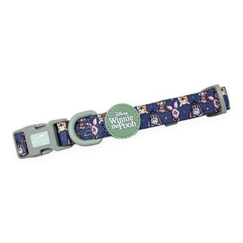 Pawesome Paws Boutique Winnie + Friends Medium verstellbares Disney-Halsband mit weichem Futter und sicherem D-Ring Pawesome Paws Boutique Winnie + Friends Medium verstellbares Disney-Halsband mit weichem Futter und sicherem D-Ring von Pawsome Paws Boutique