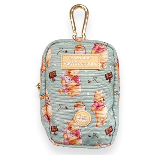 Pawesome Paws Boutique Winnie Puuh Leckerli + Go Tasche, Disney-Design, Clip-On-Tasche für tragbare Trainings-Leckereien auf Spaziergängen Pawesome Paws Boutique Winnie Puuh Leckerli + Go Tasche, Disney-Design, Clip-On-Tasche für tragbare Trainings-Leckereien auf Spaziergängen von Pawsome Paws Boutique