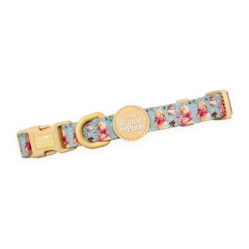 Pawesome Paws Boutique Winnie Puuh kleines, verstellbares Disney-Halsband mit weichem Futter und sicherem D-Ring Pawesome Paws Boutique Winnie Puuh kleines, verstellbares Disney-Halsband mit weichem Futter und sicherem D-Ring von Pawsome Paws Boutique