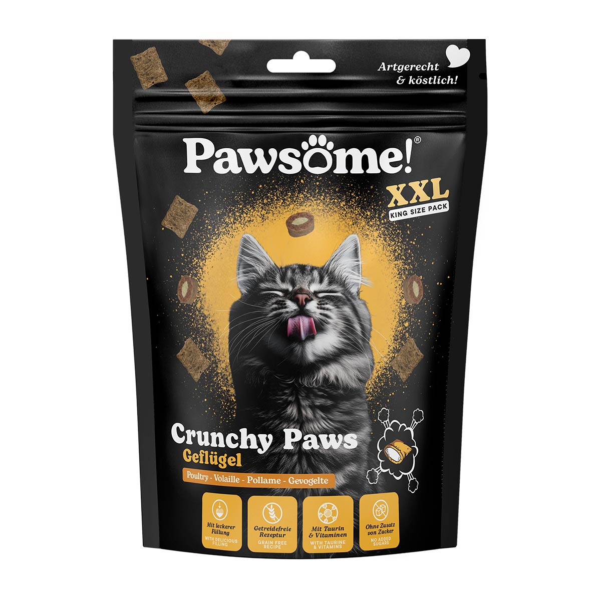 Pawsome Crunchy Paws Geflügel XXL 150g Pawsome Crunchy Paws Geflügel XXL 150g von Pawsome!