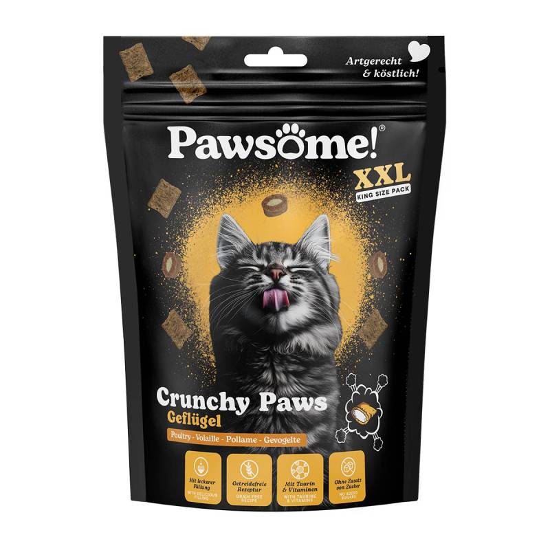 Pawsome Crunchy Paws Geflügel XXL 150g von Pawsome!