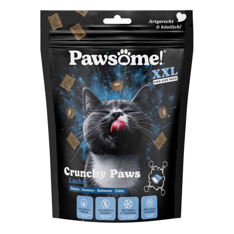 Pawsome Crunchy Paws - Sparpaket: Lachs (3 x 150 g) von Pawsome