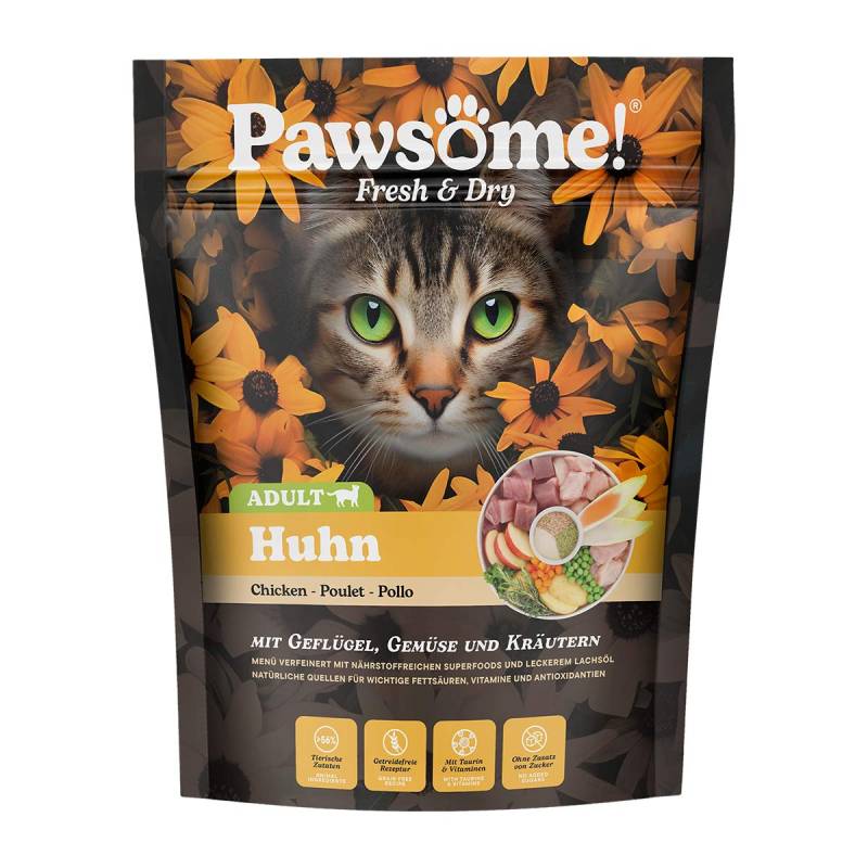 Pawsome Fresh & Dry Adult Huhn 750g von Pawsome!