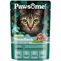 Pawsome Nassfutter Katze, Adult, Thunfisch 28x85 g von Pawsome